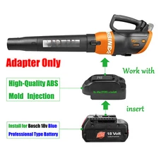 1 Adapter for Worx 20V USA Ver.Tools, fits Bosch 18V Blue Professional Battery