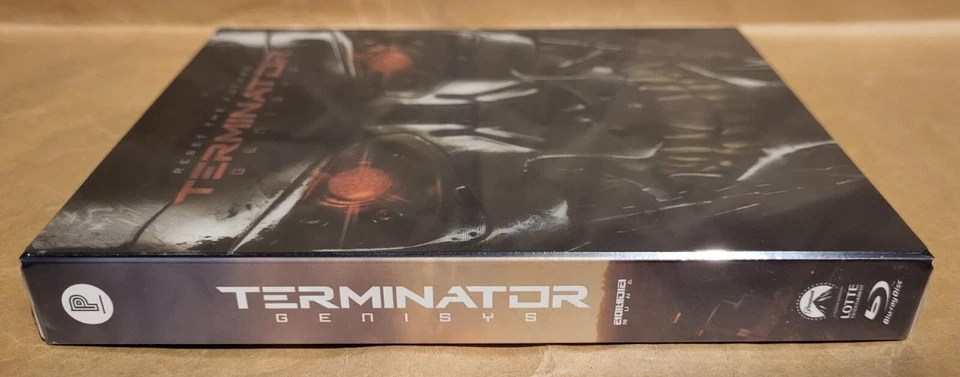 TERMINATOR GENISYS BluRay 3D+2D PLAIN ARCHIVE Korea Limited Lenticular STEELBOOK - Image 4 of 4