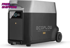 EcoFlow DELTA Pro Power Station Smart Extra Battery 3600Wh LiFePO4 Home Backup
