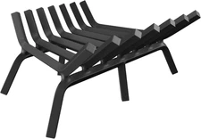 Fireplace Grate 21 Inch, Fireplace Grates Heavy Duty Cast Iron Solid Steel 7 Bar