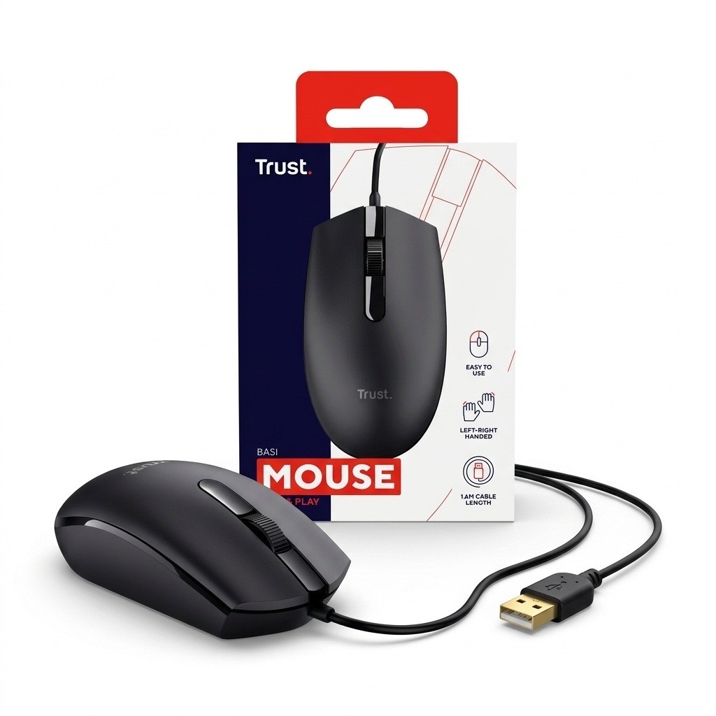 24271 TRUST MOUSE BASI WIRED - Immagine 7