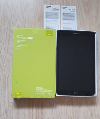 Tablet Samsung Galaxy Tab E 9,6'' 8GB Wi-Fi Android Schwarz SM-T560