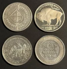 4 Oz Silver Rounds .999 Fine Lot of 4 Silver Rounds 4 Troy Ounces Pure Silver