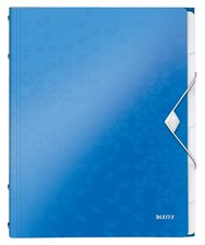 Image of Leitz A4 Divider Book, Holds Up to 200 Sheets, Integrated Index with 6 Compartme