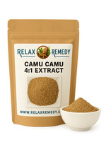 Camu Camu 4:1 Extract Powder 100 Pure, Non-GMO Myrciaria Dubia, Vitamin C Rich