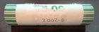 2007 D ROOSEVELT DIME ROLL 50 UNCIRCULATED