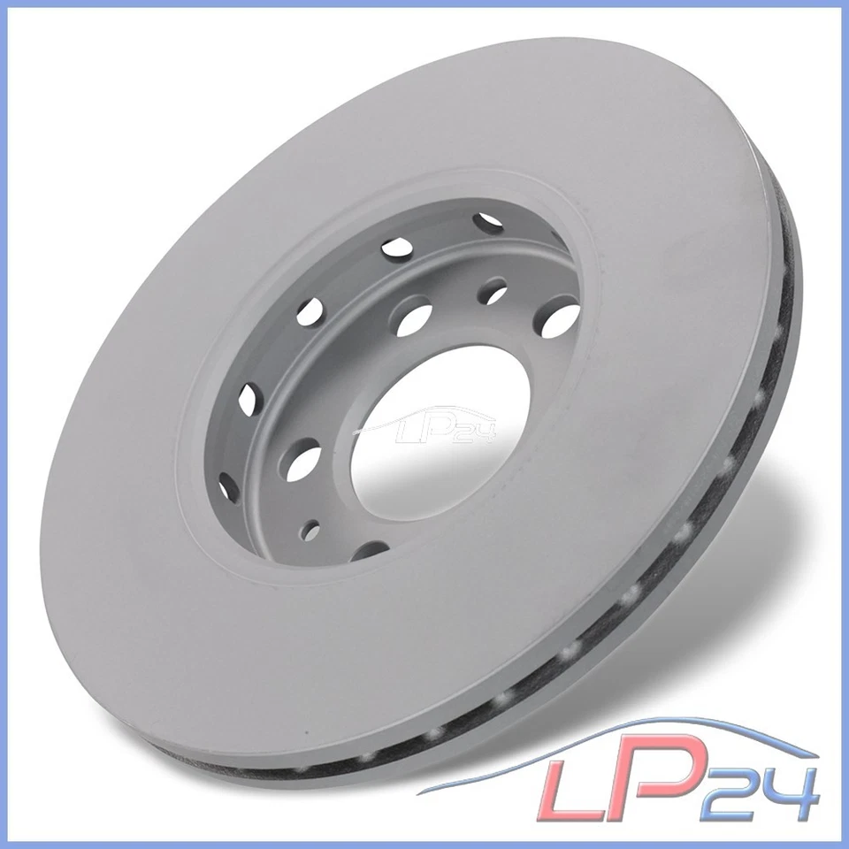 2x ATE DISQUE DE FREIN AVANT VENTILÉ Ø256 POUR SKODA ROOMSTER PRAKTIK 5J 1.2-1.9 - Photo 3/4