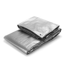 Bâche En Tissu Pour Bateau Multi-Usage Œillets 130 G/M² 6M X 12M