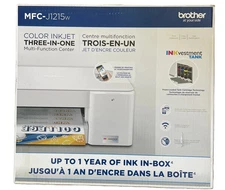 ✅New Sealed✅ Brother INKvestment MFC-J1215W Wireless Color AIO Inkjet Printer