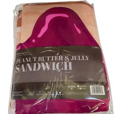 Hauntlook Peanut Butter & Jelly Sandwich Couples Costume Adult One Size Unisex