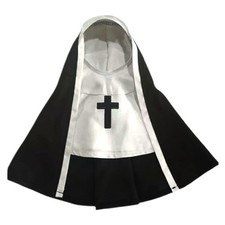 Role Play Dog Costumes Halloween Dog Costume Funny Pet Cosplay Nun Costume Dress