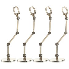4 Pcs Plastic Display Stand for Model Figures Action Figurine Holder Support