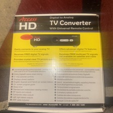 Access HD Digital to Analog TV Converter DTA 1080U with Universal Remote