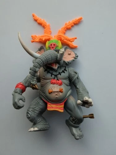 Vintage 1992 Playmates TMNT Teenage Mutant Ninja Turtles “Dr EL” Elephant Figure