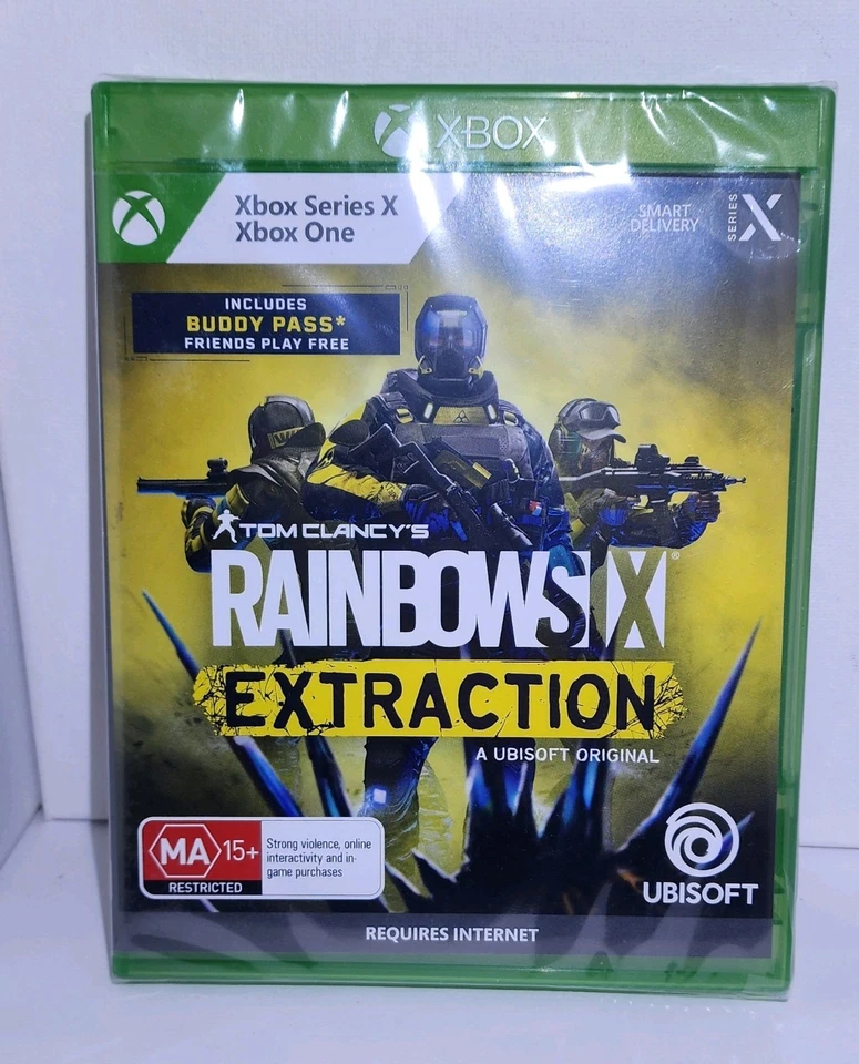 TOM CLANCY'S RAINBOW SIX EXTRACTION Steelbook Case + Game NEW* Xbox One Series X - Image 4 of 4