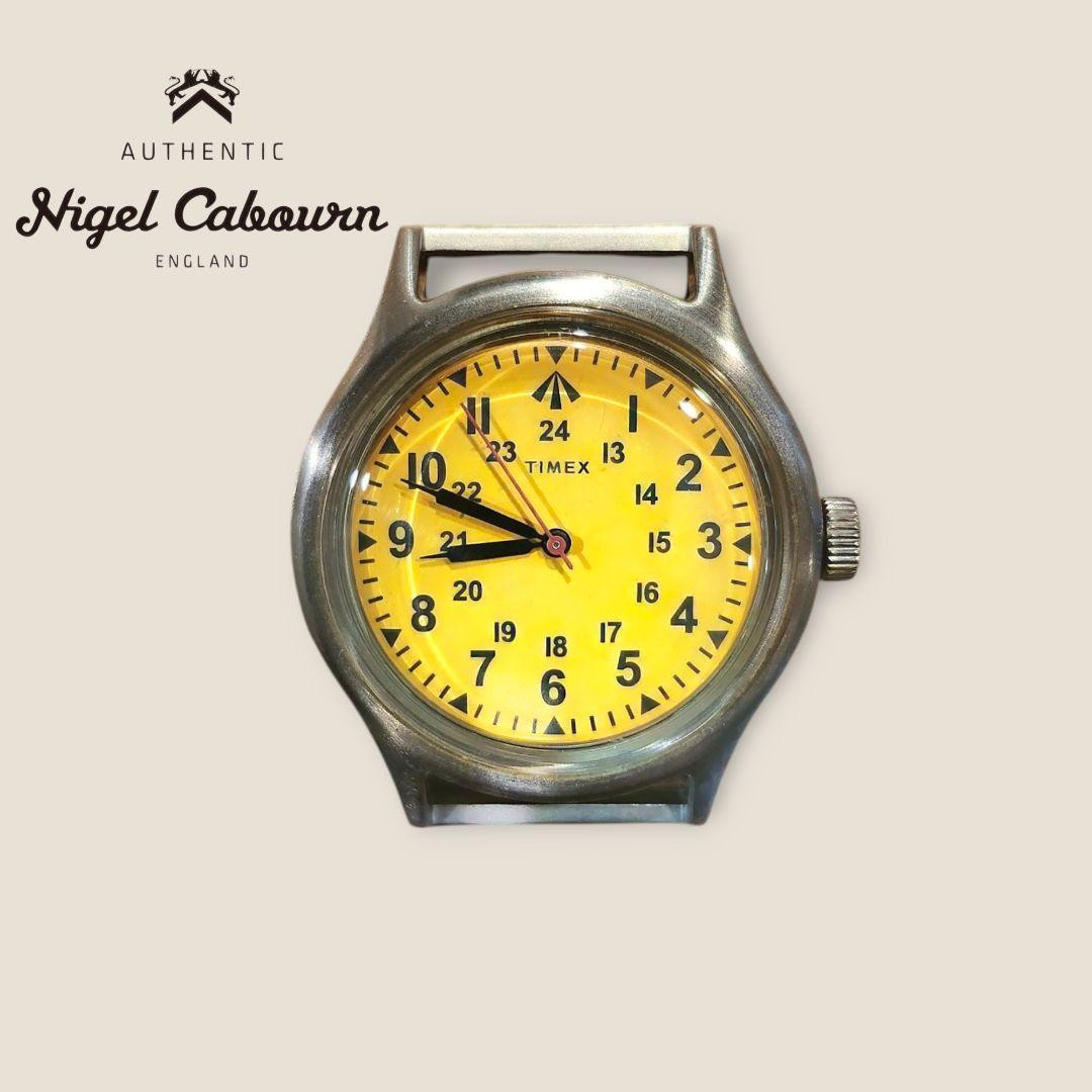Timex SURVIVAL x Nigel Cabourn Watch Analog Quartz Yellow Timex SURVIVAL x Nigel Cabourn Watch Analog Quartz Yellow