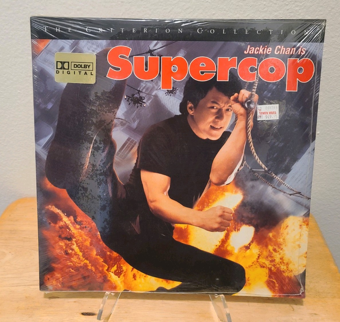 Rare Sealed Criterion Collection Supercop Jackie Chan Laserdisc