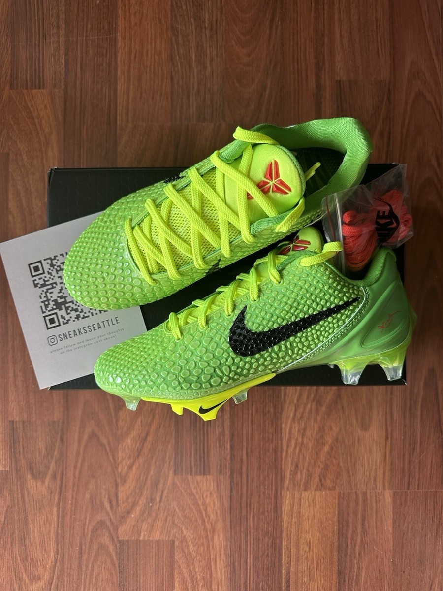 Nike Vapor Edge Kobe 6 SE Grinch Size 6.5 Men/8 Women FQ7645-300