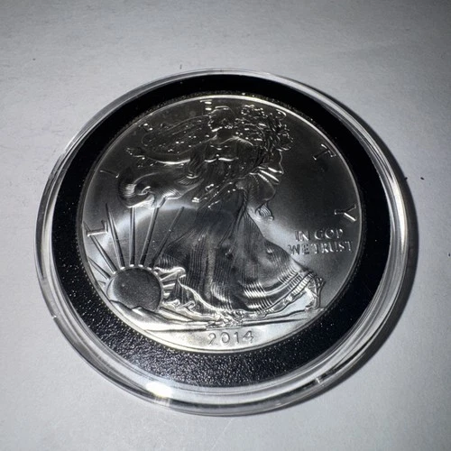 2014 American Silver Eagle $1 – 1 oz .999 Fine Silver BU