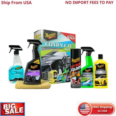 #ad Meguiar#x27;s Complete Car Care Kit Car Detailing Gift Set for Car Lovers Men Dad $20.00