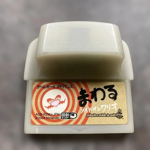 Wario Ware Gameboy Advance Nintendo Twisted Mawaru Made in Wario Japanese