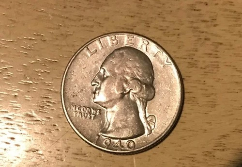 1940-P Washington Silver Quarter XF 25c Set Break Free Shipping!