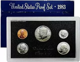 1983 Proof Set - 5 Coins ($0.91 FV) - Set