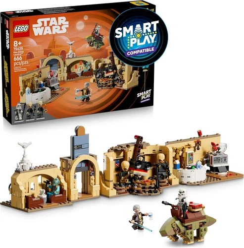 New Version 2026 Lego Star Wars SMART Play Mos Eisley Cantina Building Set 75425