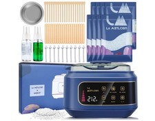 La Metlcion Smart Waxing Kit Wax Warmer For Hair Removal With Digital Display