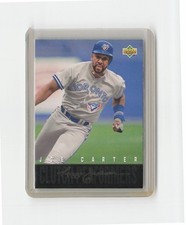 Joe Carter 1993 Upper Deck Reggie Jackson Clutch Performers Toronto Blue Jays