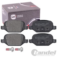 A.B.S. BREMSBELÄGE HINTEN passend für ABARTH 500 500C CITROËN E-MEHARI FIAT 500 