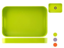 Rectangular Melamine Tray Color 43X29 Home MIXED COLORS 