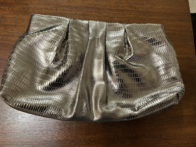 Stella & Dot La Coco Lambskin Clutch Designed To Work W/ The  La Coco Collection