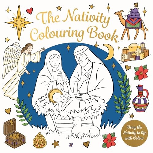 The Nativity Colouring Book by  Kingfisher - 9781035093731 - Image 4