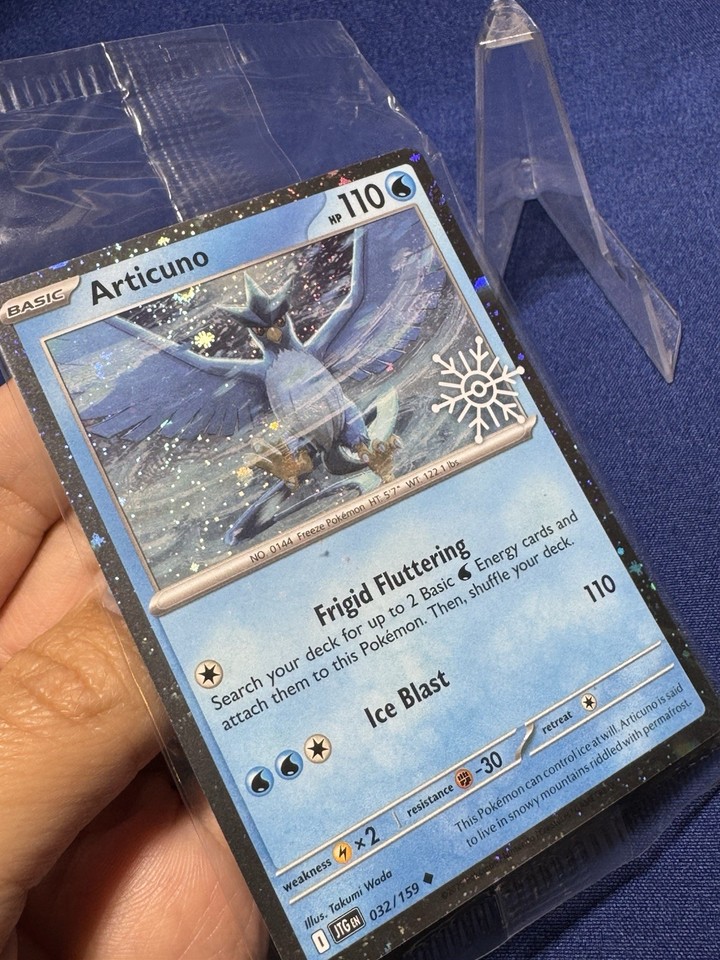 Articuno 032 159 Holiday Calendar Snowflake Stamp Promo Pok mon TCG articuno-032-159-holiday-calendar-snowflake-stamp-promo-pok-mon-tcg
