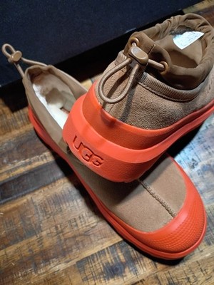 UGG Mens Tasman Weather Hybrid chestnut Suede Orange  display picture 2