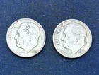 1955-S (2) Roosevelt Silver Dime - 2 coin lot