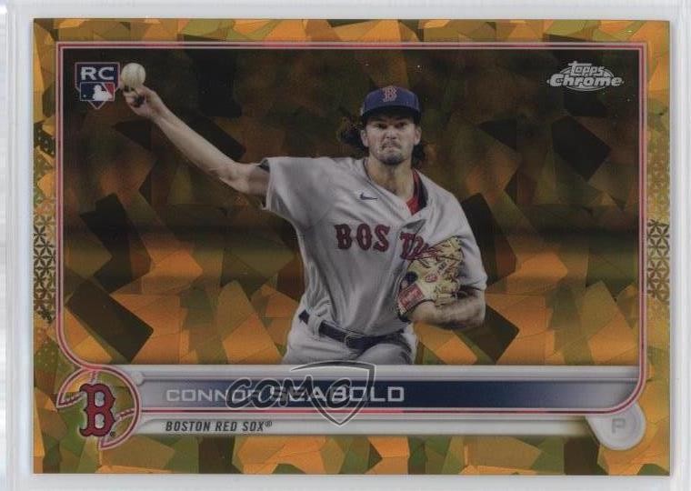 2022 Topps Chrome Sapphire Edition Gold 12/50 Connor Seabold #524 Rookie RC 0bz6