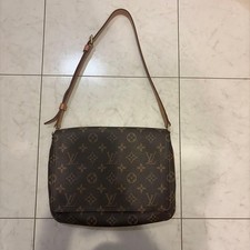 LOUIS VUITTON M46354 MonogramEclipse doppio kit pochette pochette tela nera