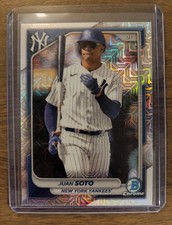 2024 Bowman - Juan Soto #78 Chrome Mojo Refractor