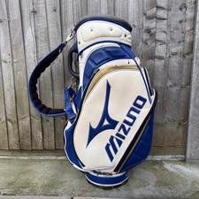 Mizuno Golf Cart Bag Tour Staff 5 Way Divider 35 Inch Blue White