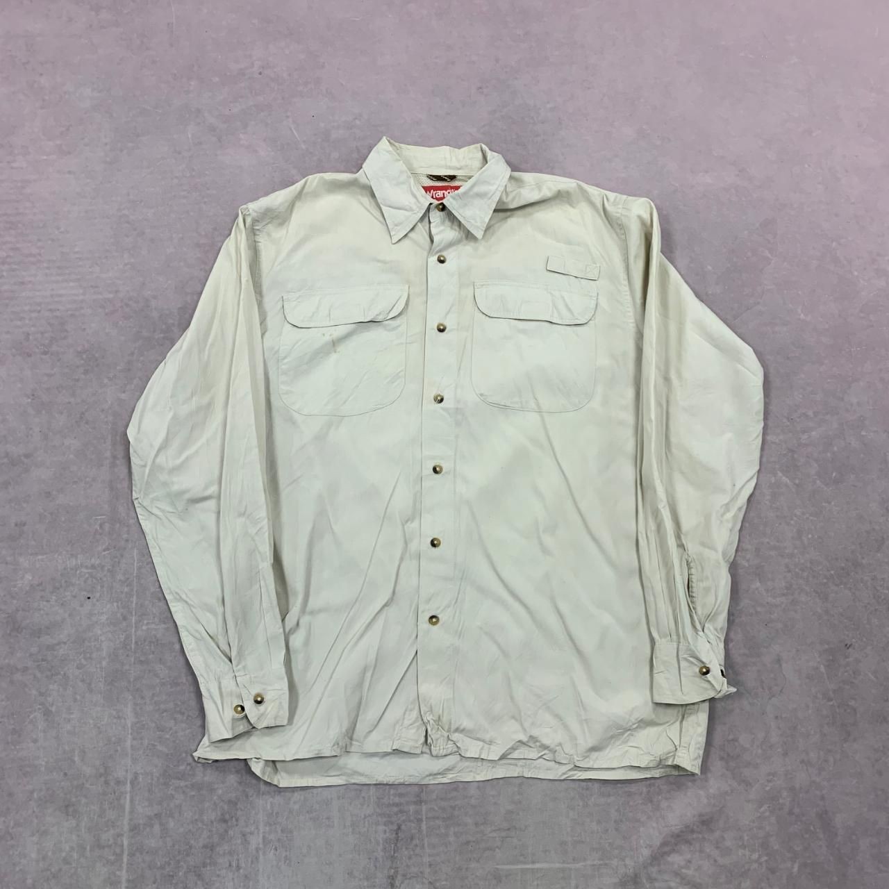 Wrangler Shirt long sleeve shirt with chest pockets Men's L