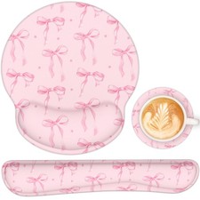 Ergonomic Mouse Pad with Wrist Rest and Keyboard Wrist Rest, Mousepad