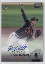 2022 Topps Stadium Club Auto Spenser Watkins #SCBA-SW Auto 0lj5