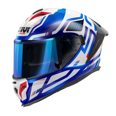 Integralhelm GIVI 50.3 Quasar weiß blau rot