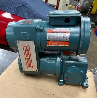 REEVES R380951-001-MC ADJUSTABLE SPEED REDUCER & RELIANCE S-2000 MOTOR P56H1337W