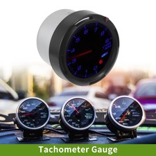 2,5" 60mm Drehzahlmesser farbigem Zeiger RPM Tachometer Tachometer 0-10000 U/min