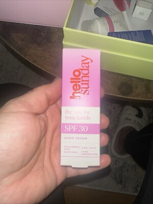 HELLO SUNDAY THE ONE FOR YOUR HANDS LSF30 HANDCREME 30ML NEU & OVP