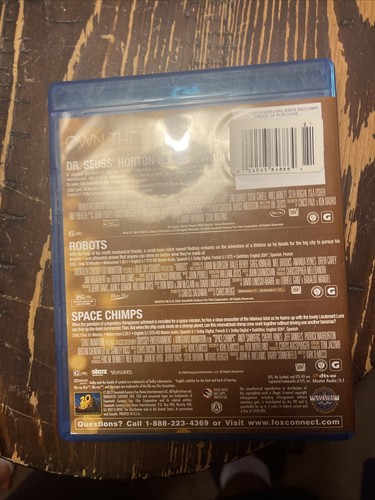 DR. SEUSS: Horton Hears a Who / Robots / Space Chimps (Blu-ray 2012, 3-Disc Set) - Picture 2 of 5