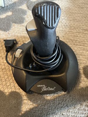Gravis Blackhawk Vintage Computer Joystick / Flightstick - 15 Pin Connector